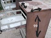 Metaline spinta su stalčiais - nuotraukos Nr. 8