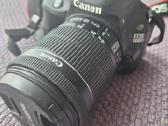 Canon EOS 100d veidrodinis fotoaparatas + priedai