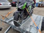 Moto priekaba 15€ nuoma