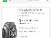 Kumho Ecsta Hs52 225/50r18 95v - nuotraukos Nr. 7