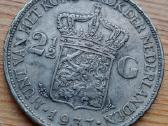 Nyderlandai 1937 2,5 guldeno (sidabras)