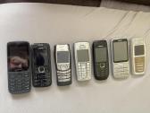 Nokia mygtukiniai veikiantys telefonai
