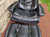 Vintažinis mid century Ekornes polisio fotelis - nuotraukos Nr. 3