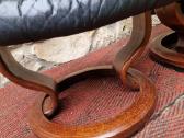Vintažinis mid century Ekornes polisio fotelis - nuotraukos Nr. 9