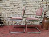 Vintažinės mid century Bauhaus st.konsolinės kėdės