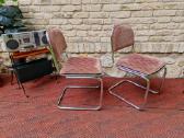 Vintažinės mid century Bauhaus st.konsolinės kėdės - nuotraukos Nr. 29