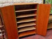 Vintažinė mid century tikmedžio batų spinta - nuotraukos Nr. 2