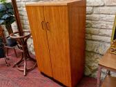 Vintažinė mid century tikmedžio batų spintelė - nuotraukos Nr. 7