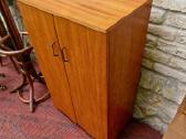 Vintažinė mid century tikmedžio batų spintelė - nuotraukos Nr. 25