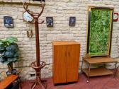 Vintažinė mid century tikmedžio batų spintelė - nuotraukos Nr. 26