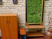 Vintažinė mid century tikmedžio batų spintelė - nuotraukos Nr. 32