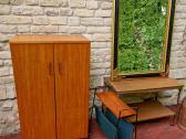Vintažinė mid century tikmedžio batų spintelė - nuotraukos Nr. 33