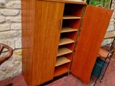 Vintažinė mid century tikmedžio batų spintelė - nuotraukos Nr. 34