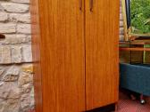 Vintažinė mid century tikmedžio batų spintelė - nuotraukos Nr. 35