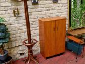 Vintažinė mid century tikmedžio batų spintelė - nuotraukos Nr. 36