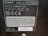 Aktyvus subwooferis Sony Sa-ws888 - nuotraukos Nr. 3