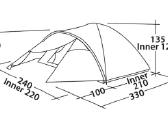 Easy Camp Torino 400 (keturvietė) palapinė - nuotraukos Nr. 3