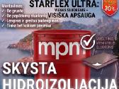 „Starflex Ultra“ skysta hidroizoliacija Mpm