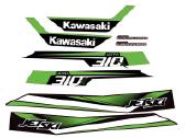 Lipdukų komplektas Kawasaki Ultra 2007-2021