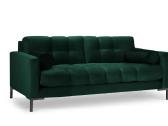 Žalia barchatinė sofa, beveik nauja 177cm ilgio - nuotraukos Nr. 3