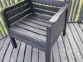 Baro kėdė ir terasos plastikinis fotelis - nuotraukos Nr. 2