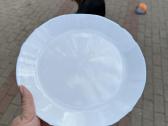 Naudotos baltos lėkštės 25cm - nuotraukos Nr. 3