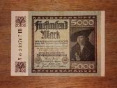 Vokietijos 5.000 markių banknotas