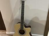 Akustinė gitara Aiersi Sg027c, 40", natūrali medži