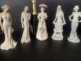5 porceliano figureles
