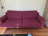 Sofa ir du foteliukai