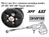 Akumuliatorinė slėginė plovyklė Makita Dhw180z - nuotraukos Nr. 26