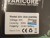 Ličio baterija 30ah 60 v elektriniam motoroleriui - nuotraukos Nr. 2