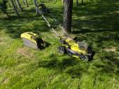 Ryobi vejapjove Ry18lmx40b + 2 akumai Rb1840x