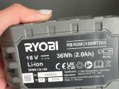 Ryobi baterijos 4-ah:2-ah - nuotraukos Nr. 3