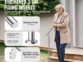 Laiko turėklai metaliniai 2 vnt. - nuotraukos Nr. 3