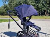Vežimėlis tamsiai mėlynas Cybex Platinum