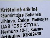 Krištolinė stiklinė „nicolette“, Bohemia Crystal - nuotraukos Nr. 6