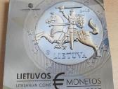 2015m. Monetų rinkinys euro Lietuvoje proga.