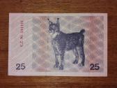 Lietuvos 25 talonu banknotas