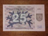 Lietuvos 25 talonu banknotas - nuotraukos Nr. 2
