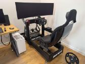 Lenktynių simuliatorius (fanatec/trak Racer)
