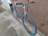 Retro 80's L/56cm steel single speed dviratis - nuotraukos Nr. 2