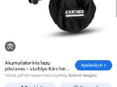 Karcher lapų pūstuvas -siurblys