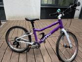 Vaikiškas Dviratis Woom 3 Purple Haze su šalmu - nuotraukos Nr. 2