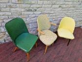 Vintažinės mid century kėdės - nuotraukos Nr. 23
