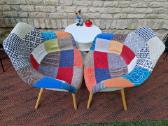 Vintažinės "Patchwork " stiliaus kėdės/krėslai - nuotraukos Nr. 12