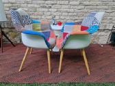 Vintažinės "Patchwork " stiliaus kėdės/krėslai - nuotraukos Nr. 14