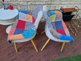 Vintažinės "Patchwork " stiliaus kėdės/krėslai - nuotraukos Nr. 17