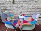 Vintažinės "Patchwork " stiliaus kėdės/krėslai - nuotraukos Nr. 23
