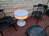 Vintažinis mid century Space Age st.staliukas - nuotraukos Nr. 19